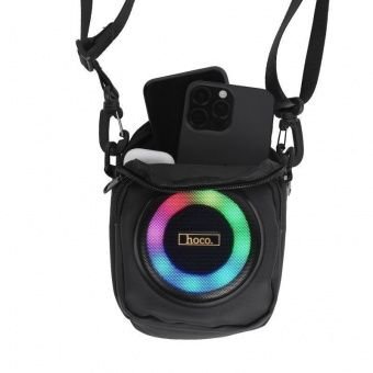 Alternative view of רמקול בלוטות' נייד Hoco HC41 Wave — סאונד עוצמתי, תאורת RGB ותיק נשיאה מובנה