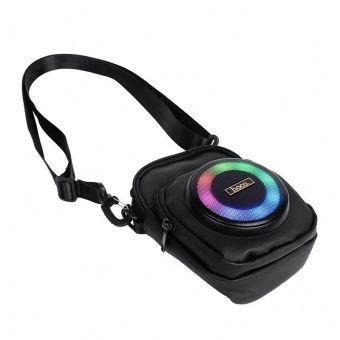 רמקול בלוטות' נייד Hoco HC41 Wave — סאונד עוצמתי, תאורת RGB ותיק נשיאה מובנה