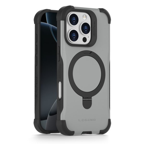 כיסוי MagSafe מגן Grip Case Legend לאייפון 15 פרו — תמיכה מלאה בטעינה אלחוטית ועיצוב יוקרתי