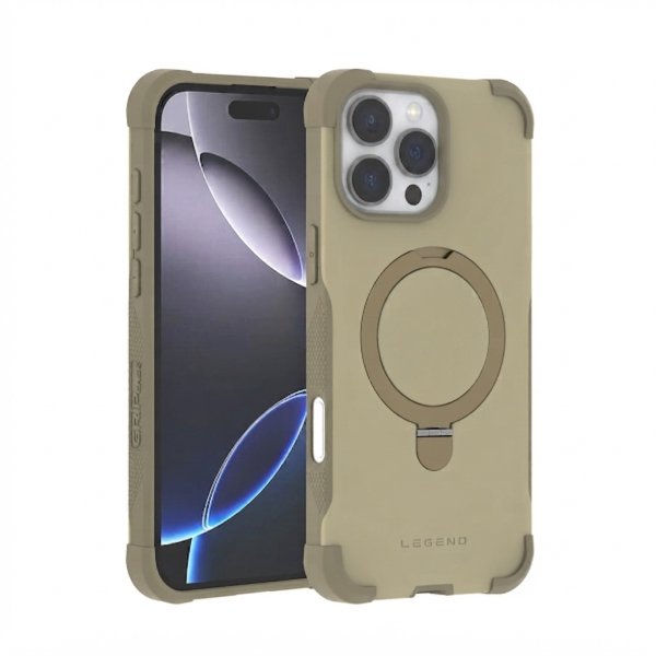 כיסוי MagSafe מגן Grip Case Legend לאייפון 16 פרו — מגוון צבעים לבחירה ותמיכה מלאה בטעינה אלחוטית