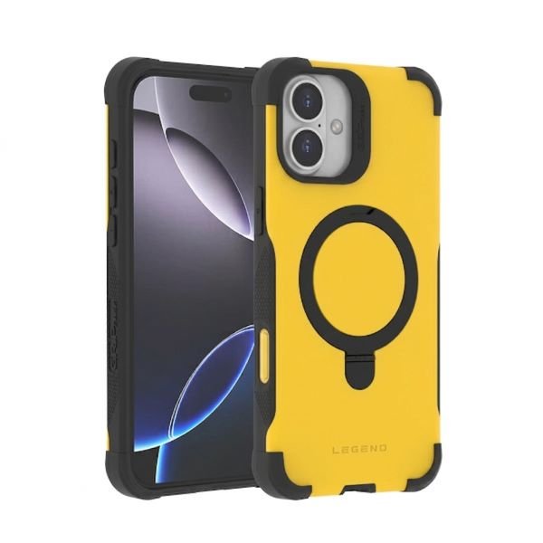 כיסוי MagSafe מגן Grip Case Legend לאייפון 16 — מגוון צבעים לבחירה ותמיכה מלאה בטעינה אלחוטית