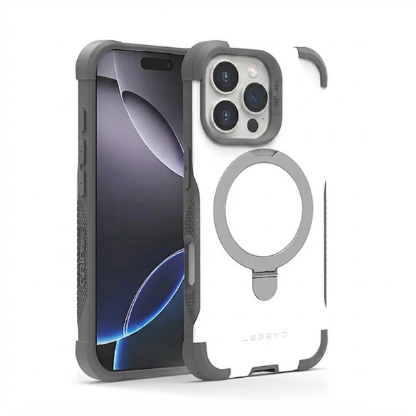 כיסוי MagSafe מגן Grip Case Legend לאייפון 16 פרו מקס — מגוון צבעים לבחירה ותמיכה מלאה בטעינה אלחוטית