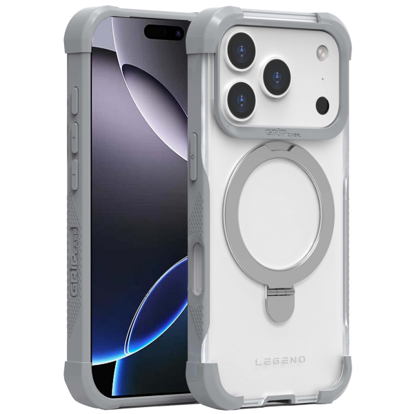 כיסוי MagSafe מגן Grip Case Legend לאייפון 17 פרו — מגוון צבעים לבחירה ותמיכה מלאה בטעינה אלחוטית