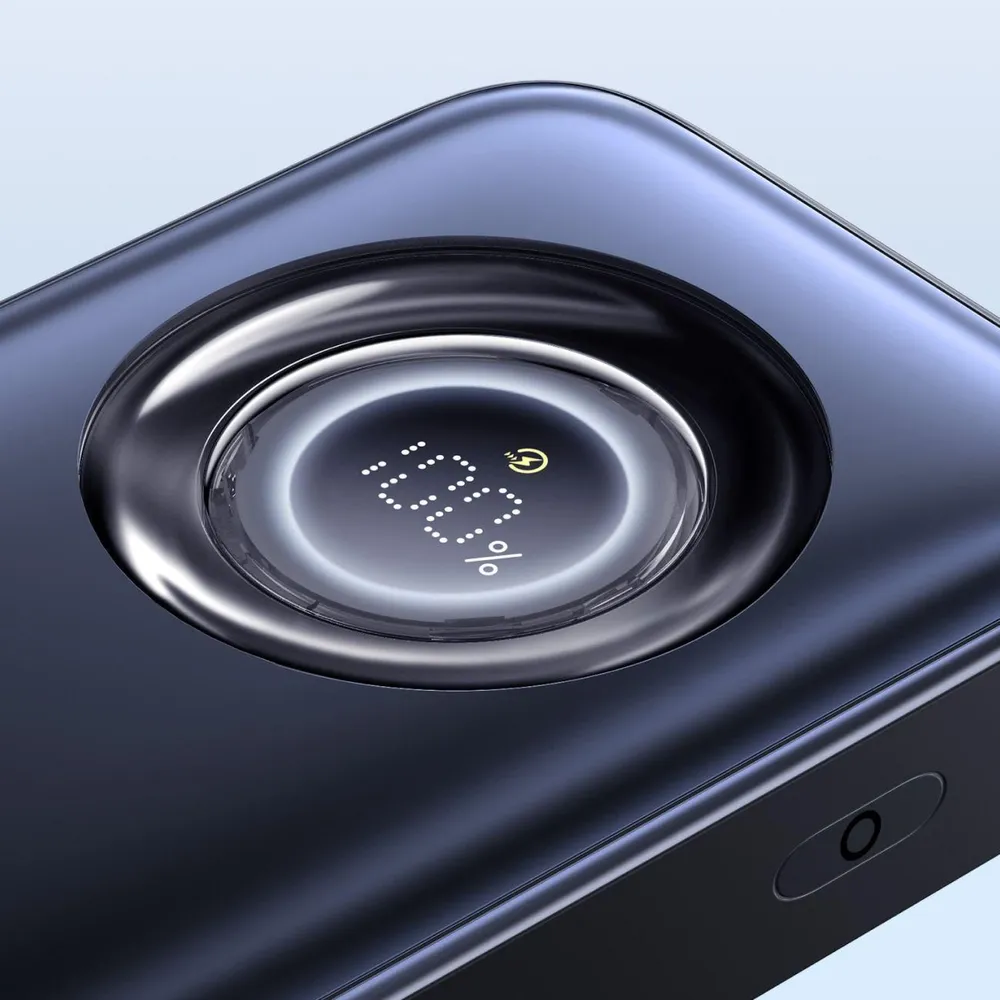 Alternative view of סוללת גיבוי Baseus EnerCore CR11 20000mAh 67W עם כבל USB-C נשלף — טעינה מהירה ועוצמתית לניידים וסמארטפונים