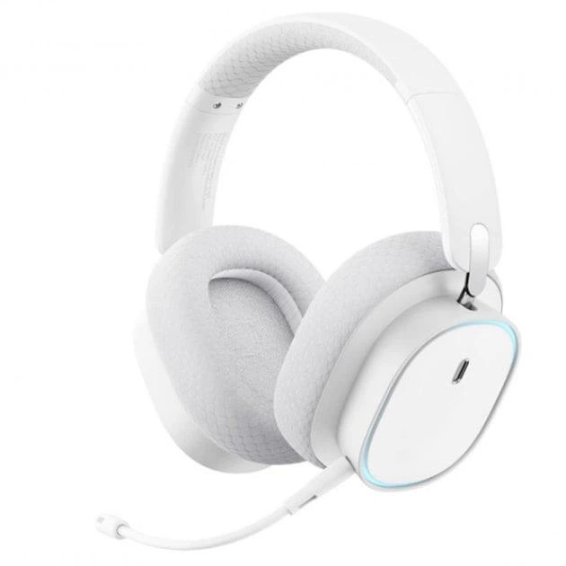 אוזניות גיימינג אלחוטיות Baseus AeQur GH02 — סאונד Hi-Res עם דרייברים כפולים, השהייה נמוכה וחיבור משולש – תמונה 4