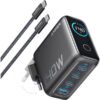 מטען קיר מהיר Anker 140W 4-Port PD 3.1 לסמארטפונים, מחשבים ניידים וטאבלטים
