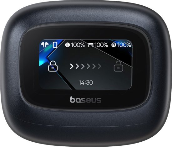 אוזניות In-Ear Baseus Bowie M2s Ultra: חסימת רעשים חכמה, מיקרופונים כפולים לשיחות צלולות ועיצוב יוקרתי (שחור / לבן) – תמונה 4